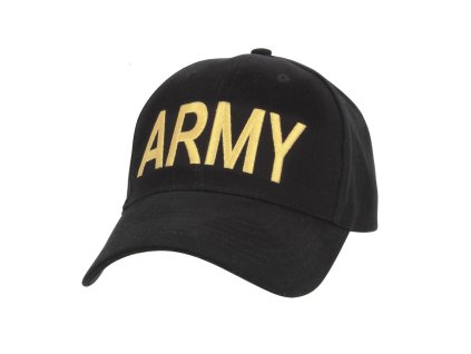 Čepice baseball ARMY ČERNÁ