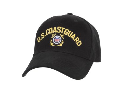 Čepice U.S. COAST GUARD baseball ČERNÁ