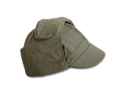 Čepice s kšiltem BW zimní ZELENÁ (velikost 59)