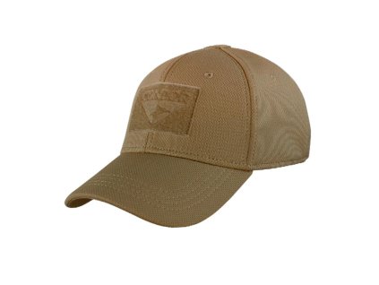 Čepice taktická FLEX polyester HNĚDÁ (velikost L-XL)