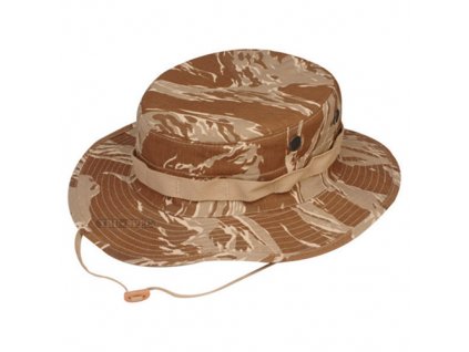 Klobouk BOONIE bavlna TIGER STRIPE DESERT