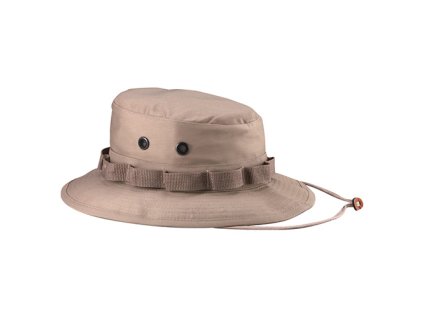Klobouk BOONIE rip-stop KHAKI (velikost 7,5)