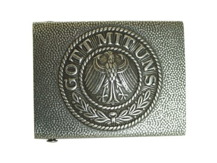 Přezka na opasek s orlicí BW "GOTT MITT UNS"