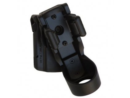 Pouzdro pro svítilnu univerzální plastové ČERNÉ 34mm