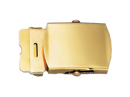 Přezka na pásek povrch MOSAZ