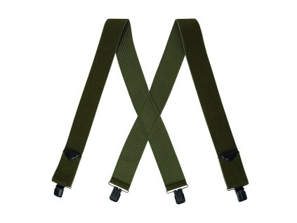 Kšandy US kalhotové X s klipsny ZELENÉ