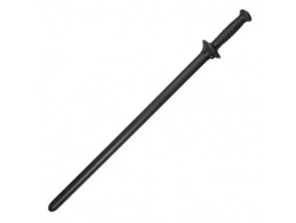 Obušek přímý s ochranným štítem 73 cm ČERNÝ