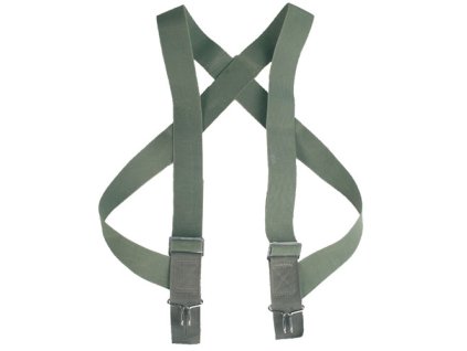 Kšandy US typ s háčky M-1950 ZELENÉ original nové