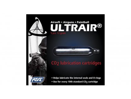 Bombička CO2 12g olejová ASG 1ks