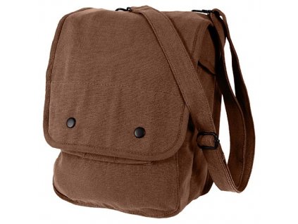 Taška přes rameno MAP CASE HNĚDÁ