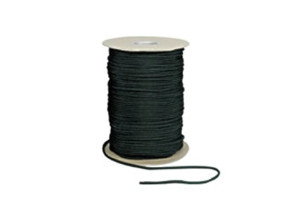 Šňůra PARACORD nylon 550LB na cívce ø 4 mm / 180 m ČERNÁ  + Doprava zdarma na další nákup