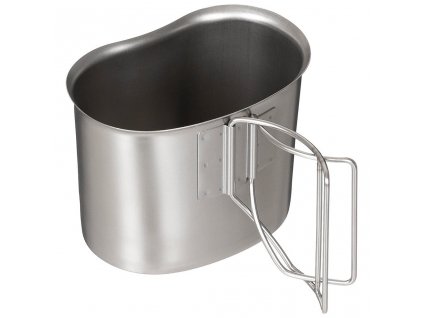 Pítko nerezové US pro polní láhev skládací uši