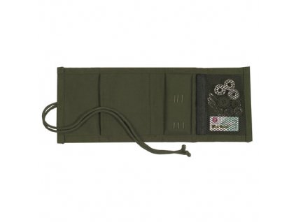 Set šití - nůžky, nit, špendlíky, v pouzdře ZELENÝ