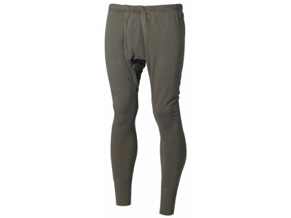 Spodky/kalhoty Plüsch BW zateplené ZELENÉ (velikost 5)