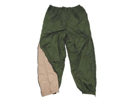 Kalhoty GRIFFON oboustranné ZELENÉ/PÍSKOVÉ (velikost L)