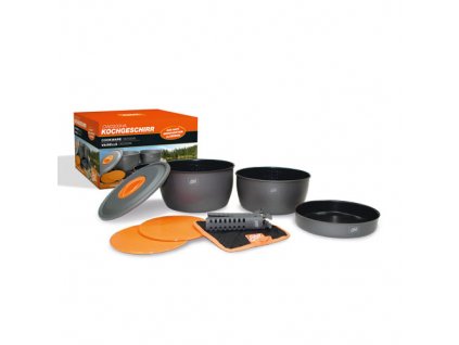 Sada nádobí NONSTICK cestovní 8 dílů + Doprava zdarma na další nákup