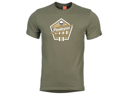 Triko VICTORIOUS Pentagon ZELENÉ (velikost 4XL)