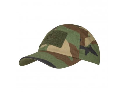 Čepice baseball suchý zip rip-stop US WOODLAND