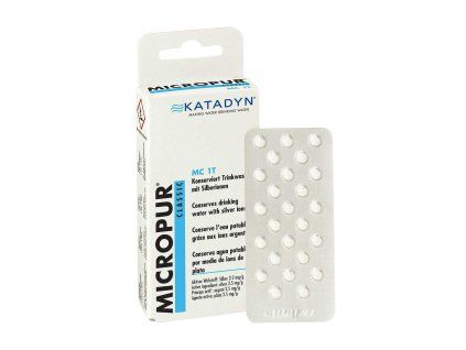 Tablety Katadyn pro konzervaci vody MICROPUR CLASSIC MC 1T 100 tablet
