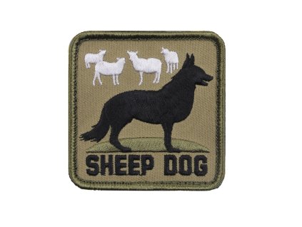 Nášivka SHEEP DOG velcro