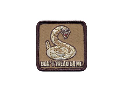 Nášivka DON´T TREAD ON ME velcro