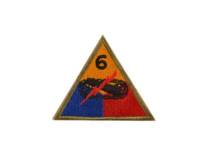 Nášivka US "6TH ARMY DIV."