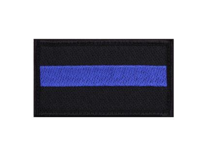 n/a-Nášivka MODRÁ LINKA velcro