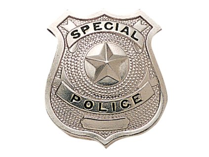 Odznak SPECIAL POLICE STŘÍBRNÝ
