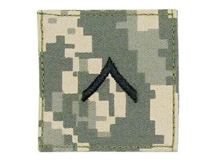 Nášivka hodnosti VELCRO PRIVATE ARMY ACU DIGITAL