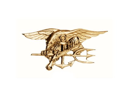 Odznak NAVY SEALS ZLATÝ