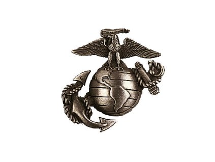 Odznak USMC STŘÍBRNÝ MATNÝ