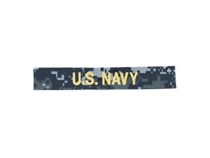 Nášivka "U.S.NAVY" zlatá niť DIGITAL NAVY
