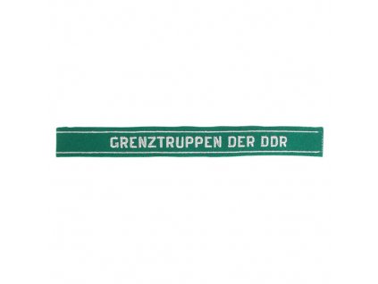 Nášivka páska NVA na rukáv GRENZTUPPEN DER DDR