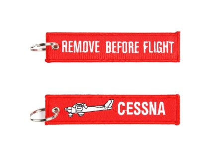 Klíčenka REMOVE BEFORE FLIGHT / CESSNA