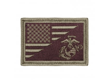 Nášivka vlajka USA/USMC velcro