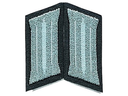 Výložka NVA SOLDAT - VOJÍN - BÍLÁ