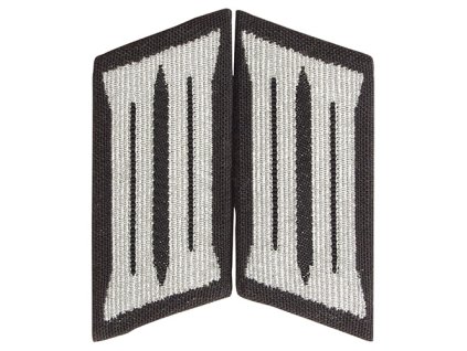 Výložka NVA SOLDAT - VOJÍN - ČERNÁ