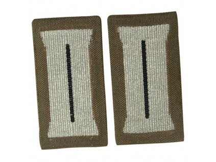 Výložka NVA SOLDAT - VOJÍN 4St ČERNÁ