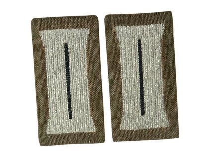 Výložka NVA SOLDAT - VOJÍN 4St ČERNÁ