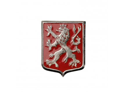 Odznak český lev ERB / červený JEHLA