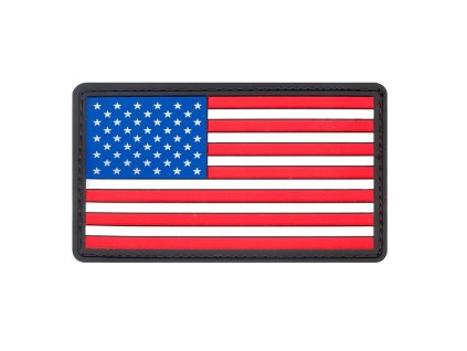 Nášivka vlajka USA plast BAREVNÁ