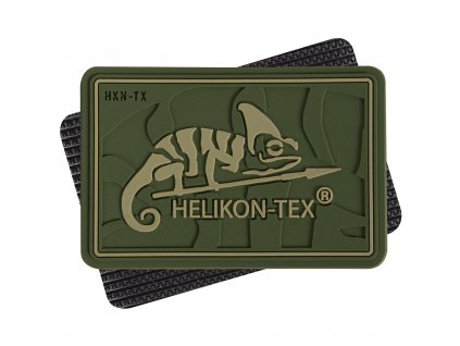 Nášivka HELIKON-TEX velcro plastová ZELENÁ