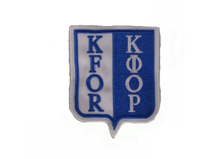 Nášivka KFOR - BAREVNÁ