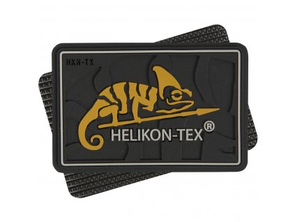 Nášivka HELIKON-TEX velcro plastová ČERNÁ