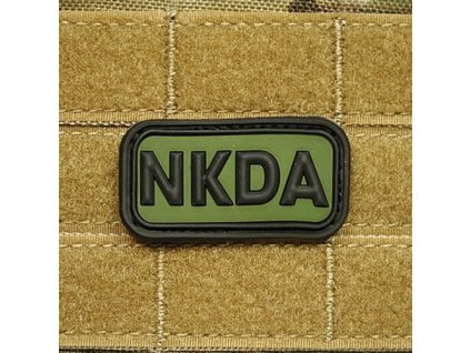 Nášivka KREV NKDA plast ZELENÁ