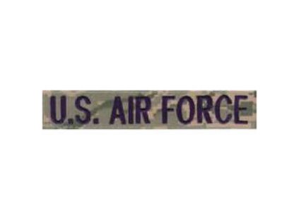 Nášivka "U.S. AIRFORCE" 15 cm VELCRO TIGER STRIPE