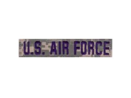 Nášivka "U.S. AIRFORCE" modrá nit VELCRO ACU DIGITAL