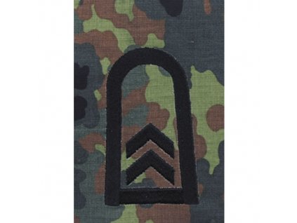 Nárameník BW OBERFELDWEBEL FLECKTARN / černé vyšití