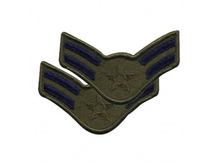 Nášivka USAF AIRMAN 1ST CLASS 1986-1992 OLIV