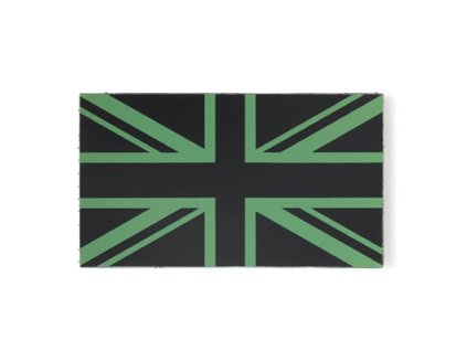 Nášivka IFF IR vlajka GB VELCRO ZELENÁ